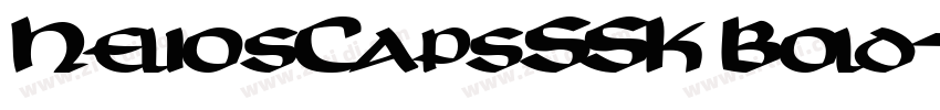 HeliosCapsSSK Bold字体转换